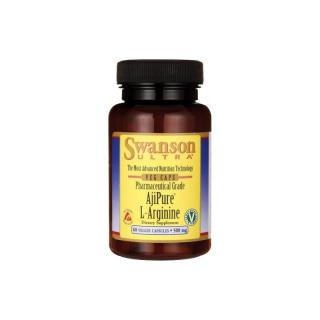 SWANSON AjiPure L-Arginina 500 mg 60 caps.
