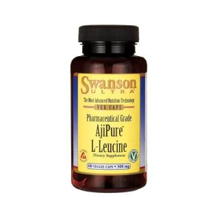 SWANSON AjiPure L-leucyna 500 mg 60 caps.