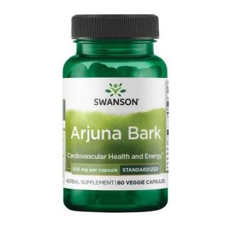 SWANSON Arjuna Bark Extract 500 mg 60 veg caps.