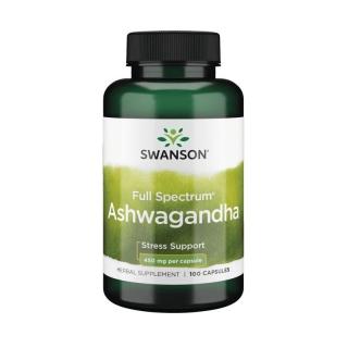 SWANSON Ashwagandha 450 mg 100 caps.