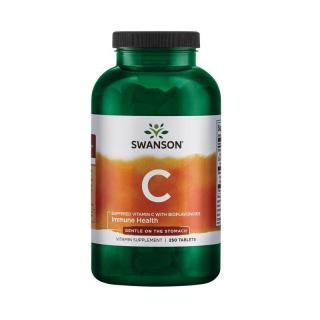 SWANSON Buforowana Witamina C-1000 z bioflawonoidami 250 tabs.