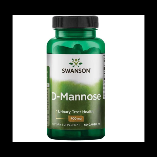 SWANSON D-mannose 700 mg 60 caps.