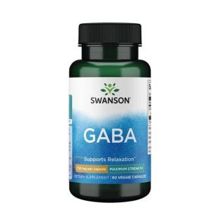 SWANSON GABA 750 mg 60 caps.