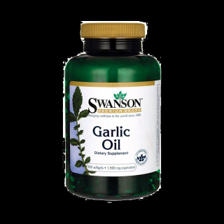 SWANSON Garlic Oil 500 caps.