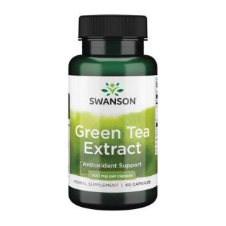 SWANSON Green Tea Extract 500 mg 60 caps.