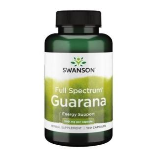 SWANSON Guarana 500 mg 100 caps.