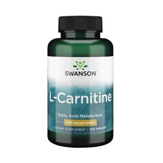 SWANSON L-karnityna 500 mg 100 tabs.