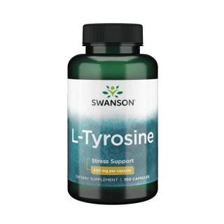 SWANSON L-Tyrozyna 500 mg 100 caps.