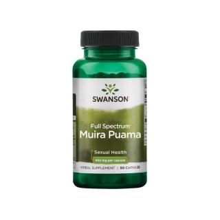SWANSON Muira Puama Root 400 mg 90 caps.