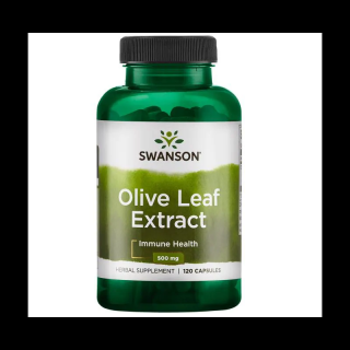 SWANSON Olive Leaf Extract 500 mg 120 caps.