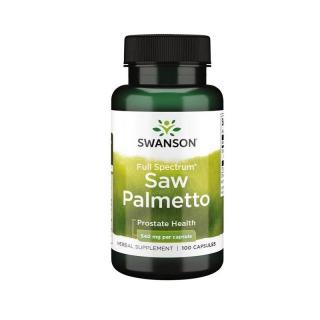 SWANSON Saw Palmetto 540 mg 100 caps.