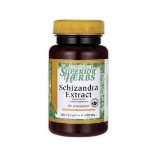 SWANSON Schizandra Extract 500 mg 60 caps.