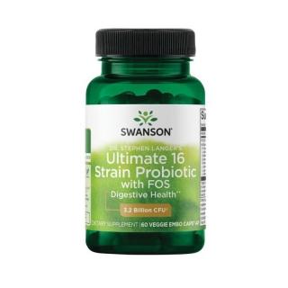 SWANSON Ultimate 16 Strain Probiotic 60 caps.