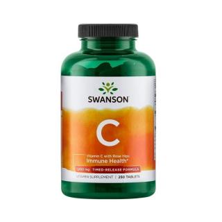 SWANSON Witamina C-1000 Time Release 250 tabs.