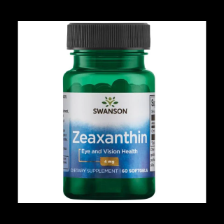 SWANSON Zeaksantyna 4 mg 60 caps.