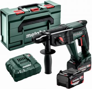 Kombimłotek SDS-PLUS 2,1J 18V 2x4.0AH [KH 18 LTX 24] Metabo