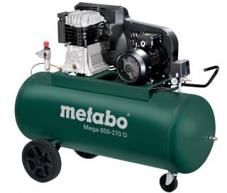 Sprężarka tłokowa 520l/min 400V 270l [Mega 650-270 D] Metabo