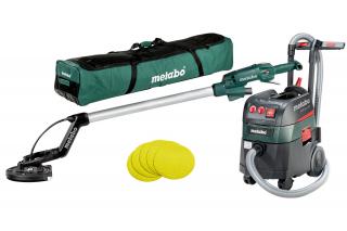 Szlifierka do gipsu LSV 5-225 COMFORT + odkurzacz ASR 35L ACP + 25 krążków METABO