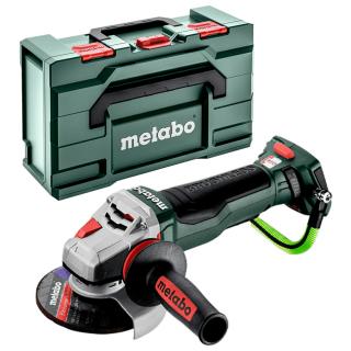 Szlifierka kątowa 18V 125mm z hamulcem [WPBA 18 LTX BL 15-125 QUICK DS] + metaBOX Metabo (body)