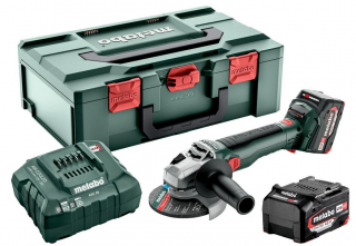 Szlifierka kątowa WB 18 LT BL 11-125 2x4.0Ah Metabo