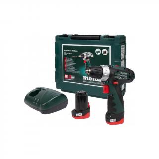 Wiertarko-wkrętarka 12V 2x2,0Ah PowerMaxx BS Basic Metabo