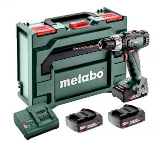 Wiertarko-wkrętarka 18V 50/25Nm 3x2,0Ah [BS 18 L] Metabo