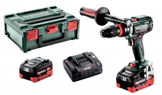 Wiertarko-wkrętarka do metalu 18V 130/65Nm [BS 18 LTX-3 BL Q I METAL] 2x.5Ah Metabo