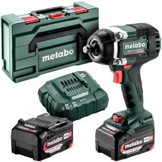 Zakrętak udarowy 18V 1/2" [SSW 18 LTX 800 BL] 2x5,2Ah Metabo