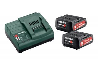 Zestaw 2x akumulator LiPOWER 12V 2,0 Ah + ładowarka wielonapięciowa SC 30  Metabo