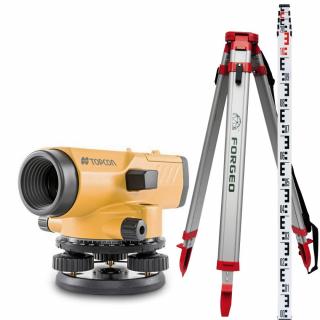 Zestaw do niwelacji Topcon AT-B4A (niwelator, statyw, łata)