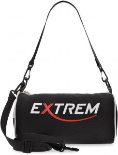 Bag Street Extreme sportowa mała torba męska saszetka listonoszka do ręki i na ramię pojemna solidna z paskiem - czarna