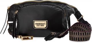 Monnari torebka damska typu nerka elegancka sportowa saszetka crossbody - czarna