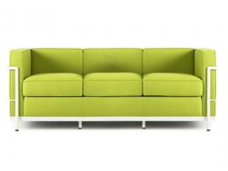 Kaszmirowa sofa inspirowana LC-3