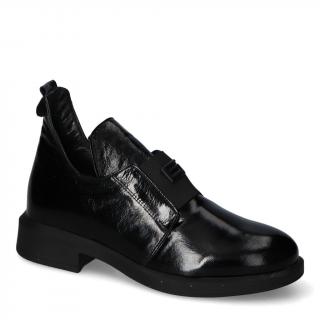 Botki Boccato 230.3035S.A/13TA89SYH Czarne lakier