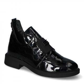 Botki Boccato 230.3035S.A/69TA89SYH Czarne lakier