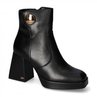 Botki Chebello 4213-002 Czarne lico