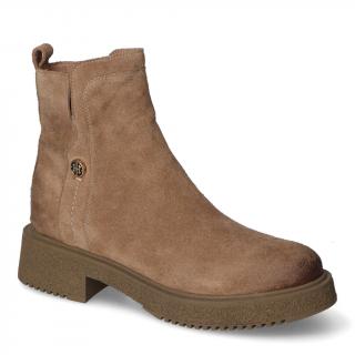Botki Chebello CHE-109 Taupe zamsz