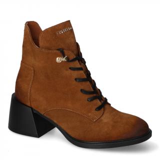 Botki Chebello CHE-50 Rude zamsz
