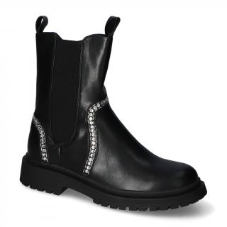 Botki damskie M689 Czarne
