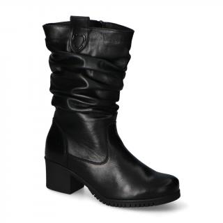 Botki Galant 718 Czarny B lico