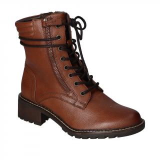 Botki Jana 8-25267-43/305 Brązowe lico