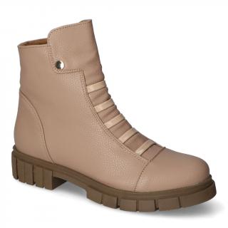 Botki Kamex-But Wenezia Taupe groch