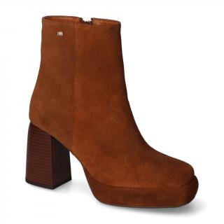 Botki Karino 4814/005-F Rude zamsz