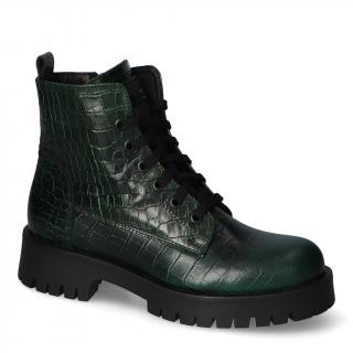 Botki Nessi 20784/345 Zielony coco2 lico