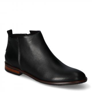 Botki Nessi 24655SP Czarny 1 lico
