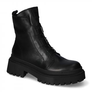 Botki Nessi 24685 Czarny 1 lico