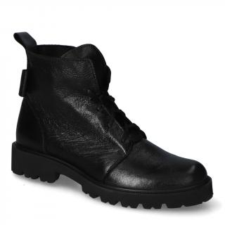 Botki Nicole 2830/037 Czarne lico