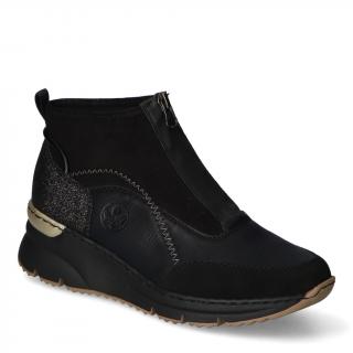 Botki Rieker N6361-00 Czarne