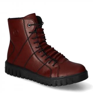 Botki Rieker Y3420-36 Czerwone lico