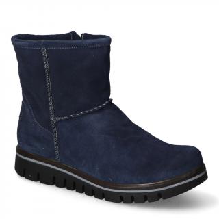 Botki Stella 4045 Granat 2 zamsz